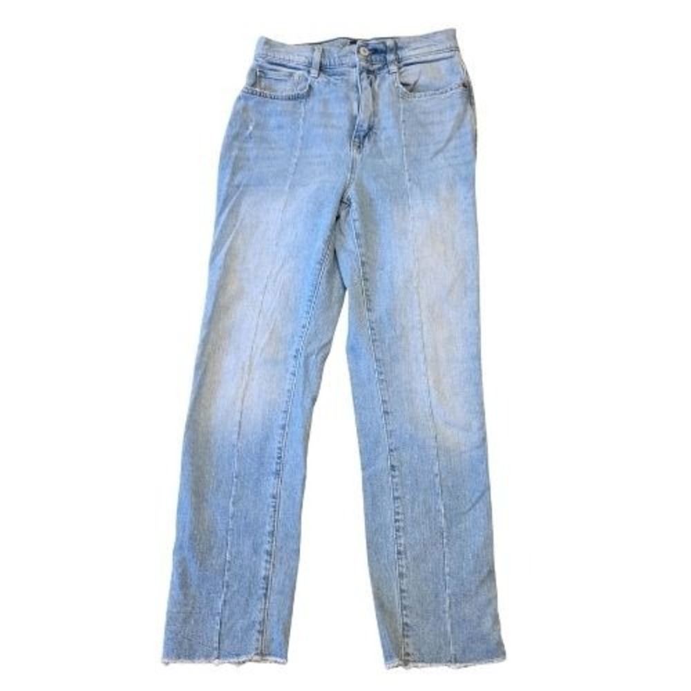 Arizona Women's 7 Denim Jeans Light Wash High Rise Skinny‎ Distressed